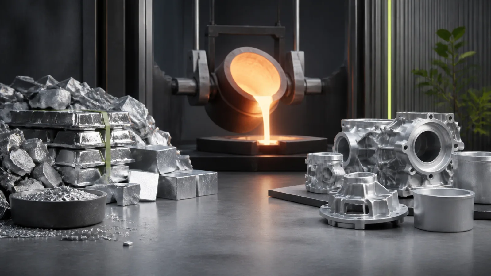Sink eller aluminium? Slik velger du materiale til en støpt komponent